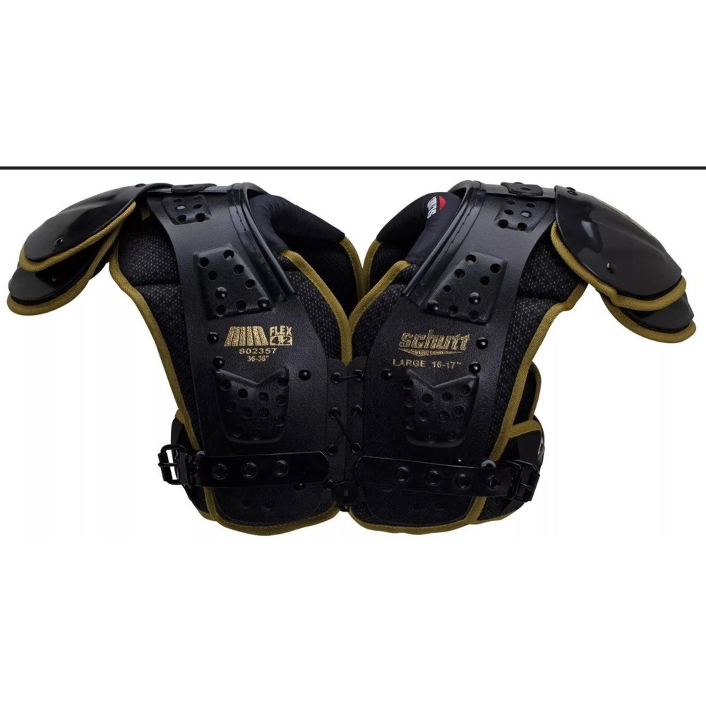 NEW Schutt Mid Flex 4.2 Youth Football Shoulder Pads XS.